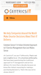 Mobile Screenshot of centricsit.com